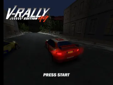 V-Rally Edition 99 (Europe) (En,Fr,De) screen shot title